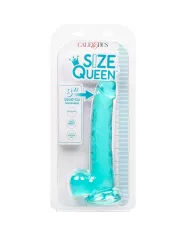 CALEXOTICS - GODE TAILLE REINE BLEU 20.3 CM CALEXOTICS - GODE TAILLE REINE BLEU 20.3 CM