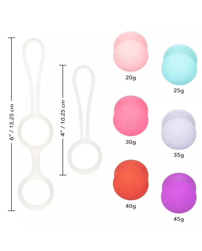 CALEXOTICS - ELLE-OLOGIE ENSEMBLE BOLAS KEGEL INTERCAMBIABLES CALEXOTICS - ELLE-OLOGIE ENSEMBLE BOLAS KEGEL INTERCAMBIABLES