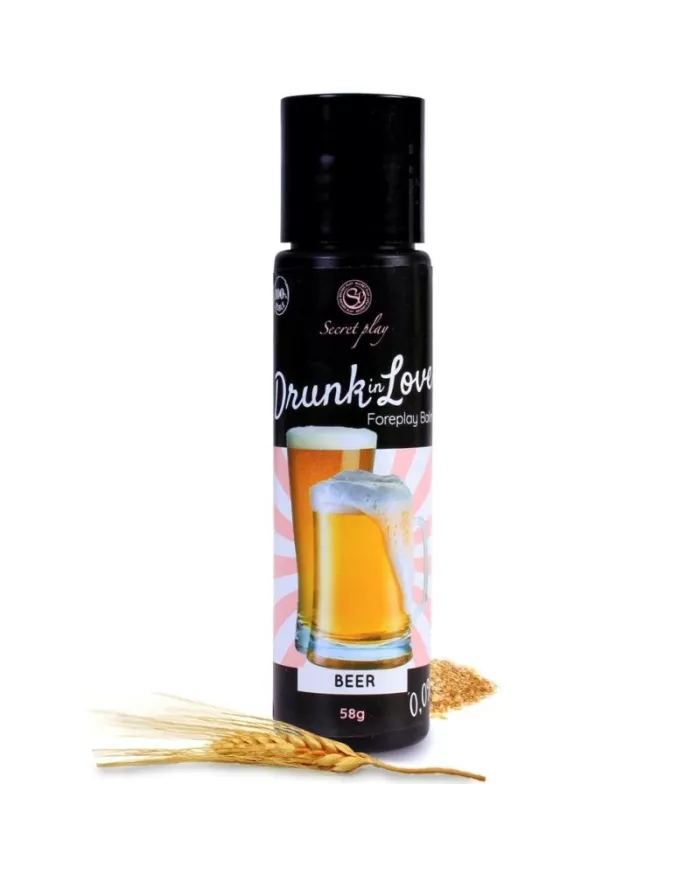 SECRETPLAY - DRUNK IN LOVE LUBRIFIANT BIÈRE 60 ML SECRETPLAY - DRUNK IN LOVE LUBRIFIANT BIÈRE 60 ML