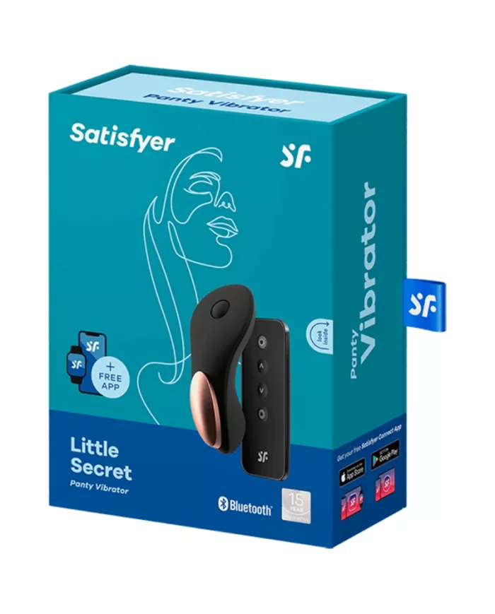 SATISFYER - VIBRATEUR DE CULOTTE LITTLE SECRET