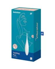 SATISFYER - VIBRATEUR TWIRLING FUN TIP BLANC SATISFYER - VIBRATEUR TWIRLING FUN TIP BLANC
