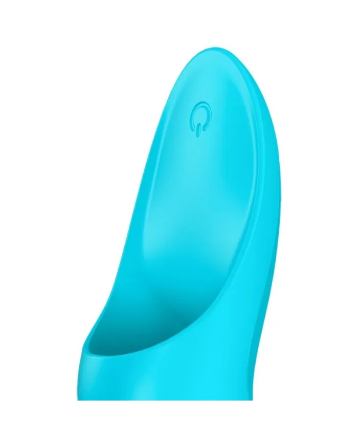 SATISFYER - VIBRATEUR  DOIGTS TEASER LUMIÈRE BLEUE SATISFYER - VIBRATEUR  DOIGTS TEASER LUMIÈRE BLEUE
