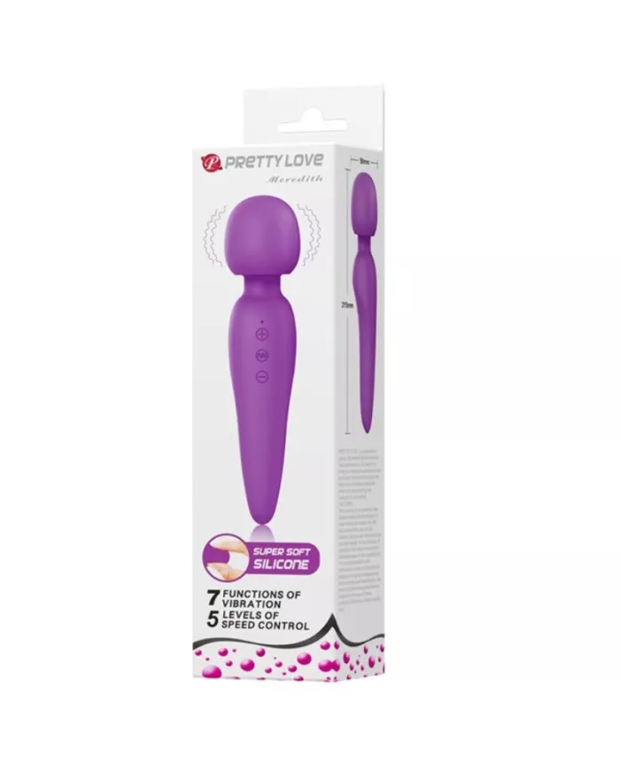 PRETTY LOVE - MASSEUR MEREDITH 12 MODES DE VIBRATION PRETTY LOVE - MASSEUR MEREDITH 12 MODES DE VIBRATION