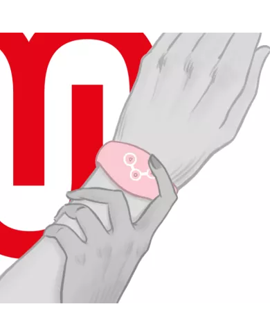 WATCHME - MONTRE À TECHNOLOGIE SANS FIL ROSE TENDRE WATCHME - MONTRE À TECHNOLOGIE SANS FIL ROSE TENDRE