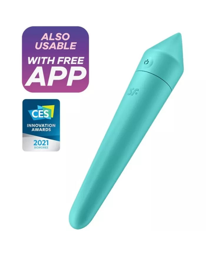SATISFYER - ULTRA POWER BULLET 8 TURQUOISE