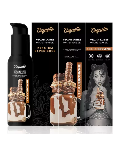 COQUETTE CHIC DESIRE - LUBRIFIANT VÉGÉTALIEN CHOCOBROWNIE PREMIUM EXPERIENCE 100ML COQUETTE CHIC DESIRE - LUBRIFIANT VÉGÉTALIEN CHOCOBROWNIE PREMIUM EXPERIENCE 100ML