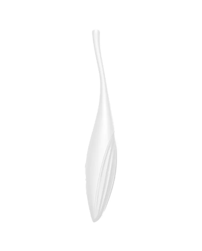 SATISFYER - VIBRATEUR  POINTE DE CLIT TWIRLING JOY BLANC SATISFYER - VIBRATEUR  POINTE DE CLIT TWIRLING JOY BLANC