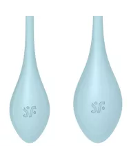 SATISFYER - ENSEMBLE ENTRAÎNEMENT YONI POWER 2 BLEU