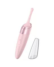 SATISFYER - VIBRATEUR  POINTE DE CLIT TWIRLING DELIGHT ROSE SATISFYER - VIBRATEUR  POINTE DE CLIT TWIRLING DELIGHT ROSE
