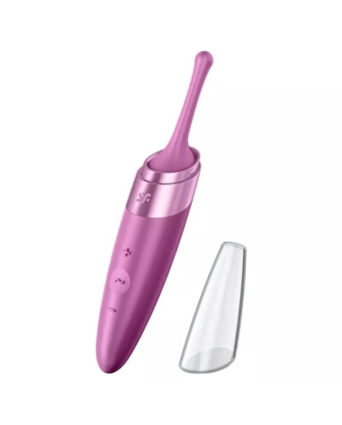 SATISFYER - VIBRATEUR  POINTE DE CLIT TWIRLING DELIGHT VIOLET SATISFYER - VIBRATEUR  POINTE DE CLIT TWIRLING DELIGHT VIOLET