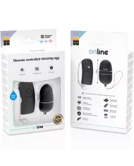 ONLINE - OEUF VIBRANT AVEC TÉLÉCOMMANDE NOIRE ONLINE - OEUF VIBRANT AVEC TÉLÉCOMMANDE NOIRE