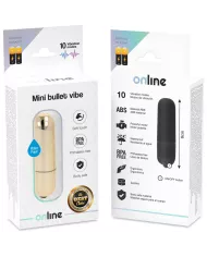 ONLINE - MINI BALLE VIBRANTE DORÉE ONLINE - MINI BALLE VIBRANTE DORÉE