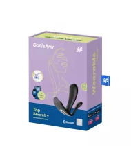 SATISFYER - VIBRATEUR TOP SECRET + NOIR