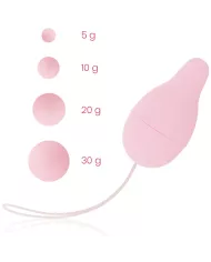 OHMAMA - SYSTÈME DE POIDS KEGEL POUR DÉVELOPPEUR DU PLANCHER PELVIEN OHMAMA - SYSTÈME DE POIDS KEGEL POUR DÉVELOPPEUR DU PLANCHER PELVIEN