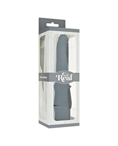 GET REAL - VIBRATEUR LISSE CLASSIQUE NOIR