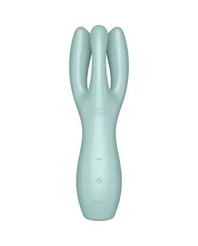 SATISFYER - VIBRATEUR THREESOME 3 MENTHE