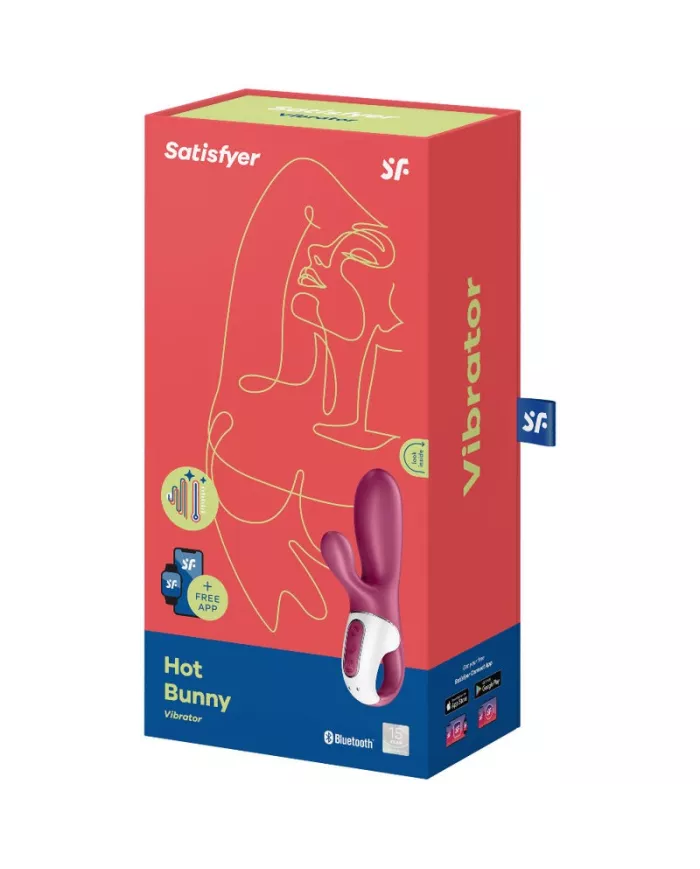 SATISFYER - VIBRATEUR POINT G HOT BUNNY SATISFYER - VIBRATEUR POINT G HOT BUNNY