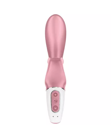 SATISFYER - APPLICATION VIBRATEUR HUG ME RABBIT ROSE