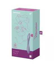 SATISFYER - VIBRATEUR MULTI G-SPOT FLEX 2 VIOLET SATISFYER - VIBRATEUR MULTI G-SPOT FLEX 2 VIOLET