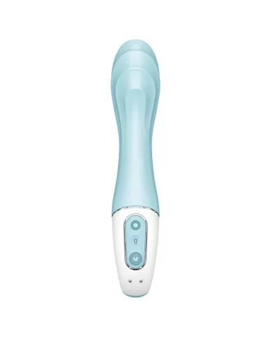 SATISFYER - AIR PUMP VIBRATOR 5+ APP GONFLABLE G-SPOT VIBRATOR BLEU