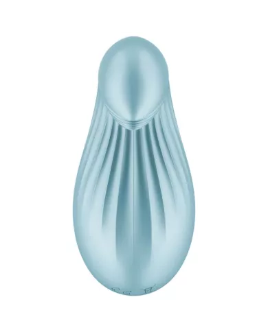 SATISFYER - VIBRATEUR  POSER DIPPING DELIGHT BLEU