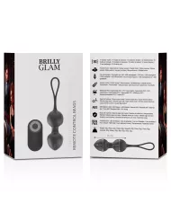 BRILLY GLAM - PERLES DE KEGEL VIBRANTES TÉLÉCOMMANDE BRILLY GLAM - PERLES DE KEGEL VIBRANTES TÉLÉCOMMANDE