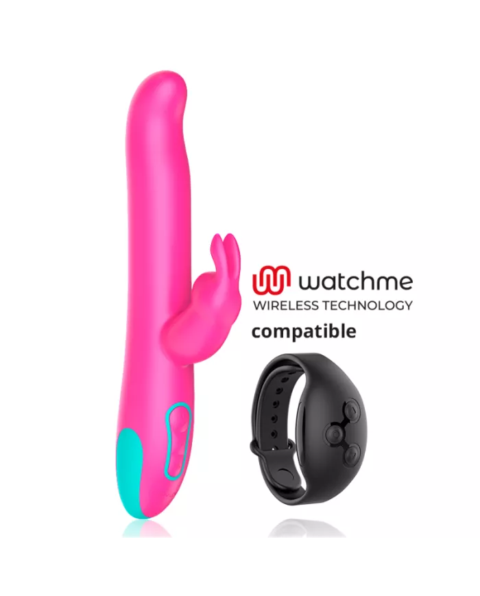HAPPY LOKY - PLUTO LAPIN VIBRATEUR ET ROTATEUR WATCHME TECHNOLOGIE SANS FIL COMPATIBLE HAPPY LOKY - PLUTO LAPIN VIBRATEUR ET ROTATEUR WATCHME TECHNOLOGIE SANS FIL COMPATIBLE