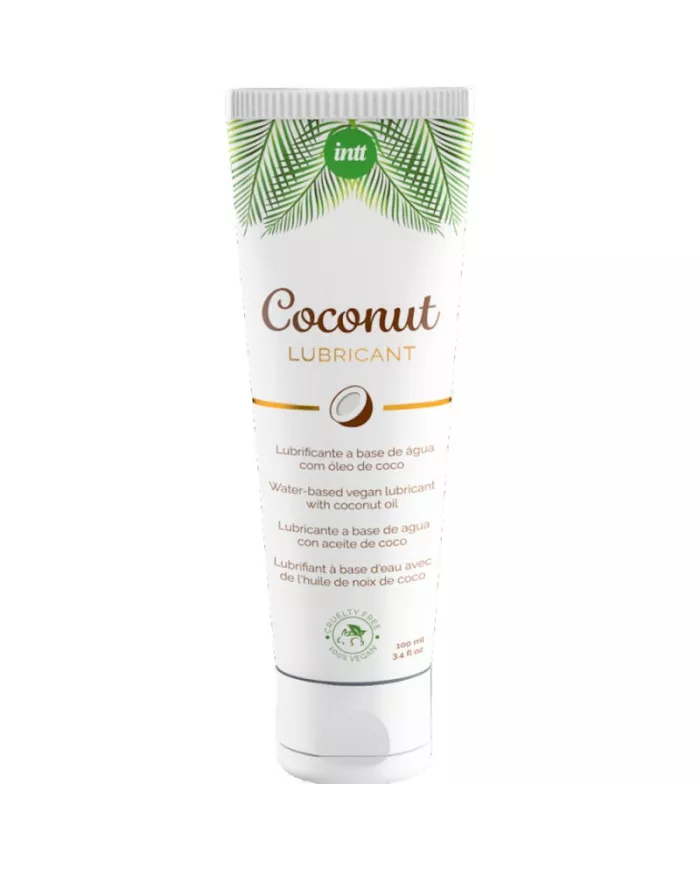 INTT - LUBRIFIANT VÉGÉTALIEN BASE D'EAU AU SAVEUR INTENSE DE NOIX DE COCO INTT - LUBRIFIANT VÉGÉTALIEN BASE D'EAU AU SAVEUR INTENSE DE NOIX DE COCO