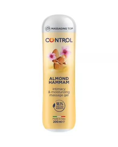 CONTROL - GEL DE MASSAGE HAMMAM AUX AMANDES 3 EN 1 200 ML