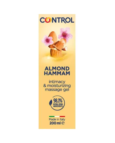 CONTROL - GEL DE MASSAGE HAMMAM AUX AMANDES 3 EN 1 200 ML