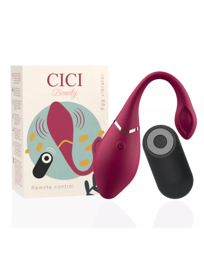 CICI BEAUTY - PREMIUM SILICONE EGG VIBRATEUR TÉLÉCOMMANDE