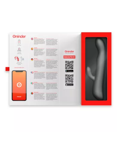 ONINDER - OSLO VIBRATION ET ROTATION NOIR - APPLICATION GRATUITE