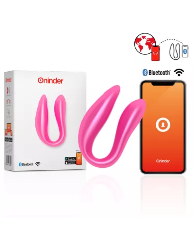 ONINDER - LISBOA G-SPOT & CLITORAL STIMULATEUR ROSE - APPLICATION GRATUITE