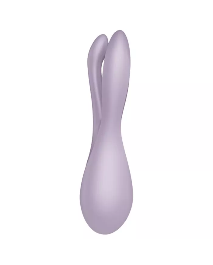 SATISFYER - VIBRATEUR THREESOME 2 VIOLET SATISFYER - VIBRATEUR THREESOME 2 VIOLET