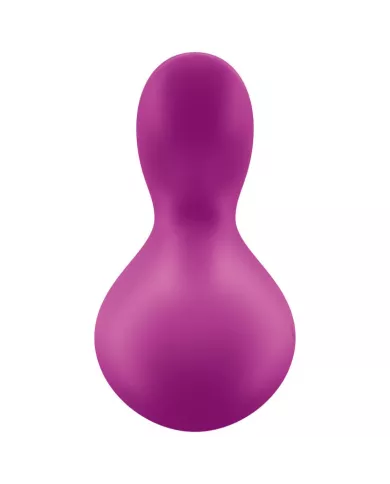 SATISFYER - VIBRATEUR  POSER VIVA LA VULVA 3 VIOLET