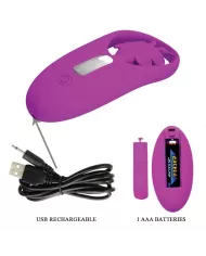 PRETTY LOVE - STIMULATEUR PAPILLON DANCING POUR CULOTTES AVEC TÉLÉCOMMANDE LILAS PRETTY LOVE - STIMULATEUR PAPILLON DANCING POUR CULOTTES AVEC TÉLÉCOMMANDE LILAS