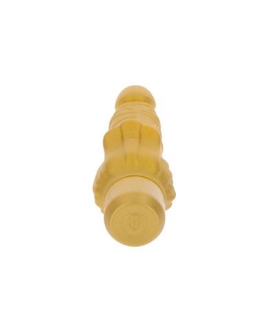 GET REAL - GOLD DICKER STIM VIBRATEUR OR