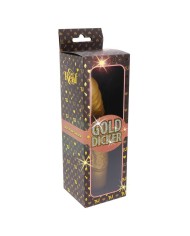GET REAL - GOLD DICKER STIM VIBRATEUR OR