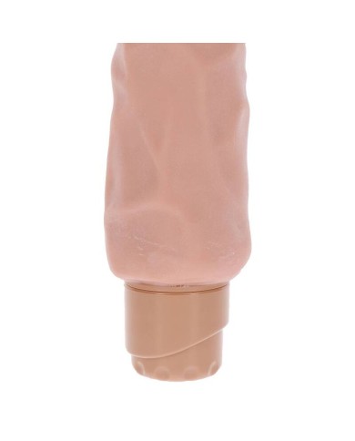 GET REAL - GRAND VIBRATEUR DOUBLE DENSITÉ 20,5 CM PEAU
