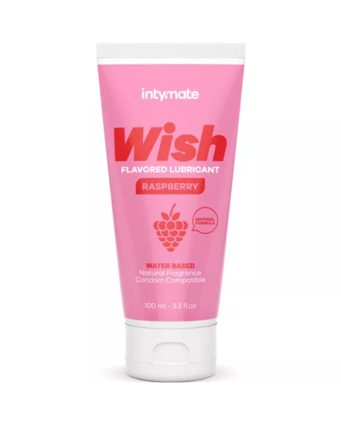 INTIMATELINE INTYMATE - WISH LUBRIFIANT SAVEUR FRAMBOISE 100 ML INTIMATELINE INTYMATE - WISH LUBRIFIANT SAVEUR FRAMBOISE 100 ML