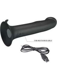 PRETTY LOVE - VIBRATEUR MURRAY ET ONDES STIMULANTES CLITORIDIENNES NOIR