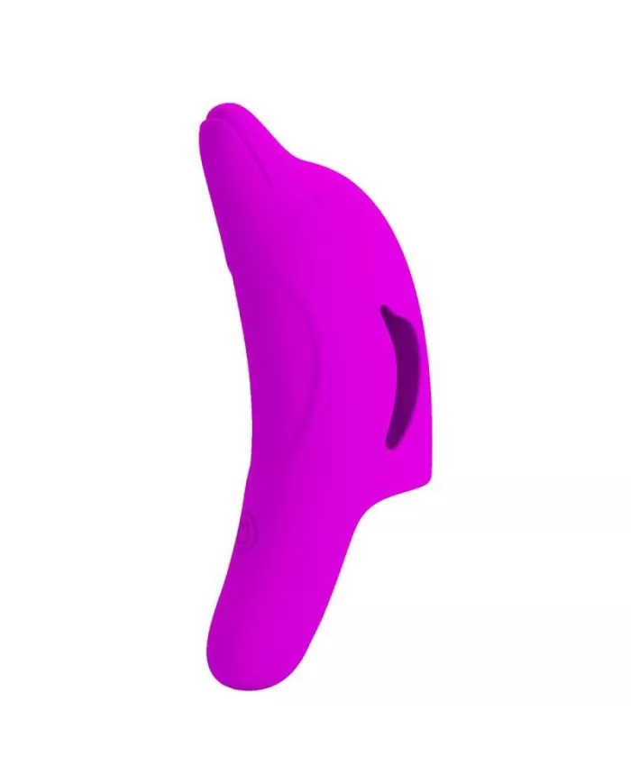 PRETTY LOVE - PUISSANT STIMULATEUR DE DOIGTS VIOLET DELPHINI PRETTY LOVE - PUISSANT STIMULATEUR DE DOIGTS VIOLET DELPHINI