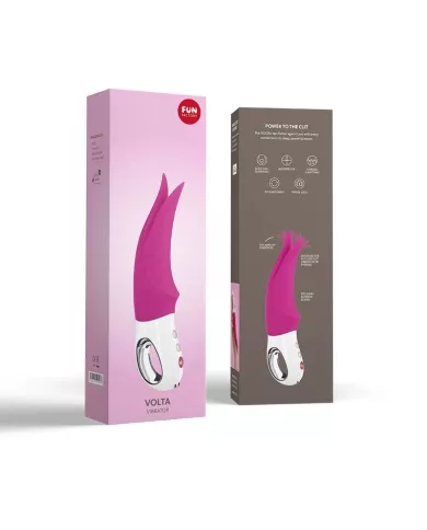 FUN FACTORY - VIBRATEUR CLITORAL VOLTA G5 MÛRE