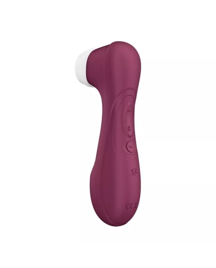 SATISFYER - PRO 2 GÉNÉRATION 3 TECHNOLOGIE AIR LIQUIDE VIN ROUGE