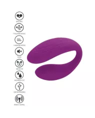 XOCOON - VIBRATEUR BOUND LOVE COUPLES VIOLET XOCOON - VIBRATEUR BOUND LOVE COUPLES VIOLET