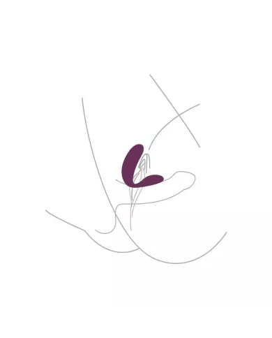 XOCOON - VIBRATEUR BOUND LOVE COUPLES VIOLET XOCOON - VIBRATEUR BOUND LOVE COUPLES VIOLET