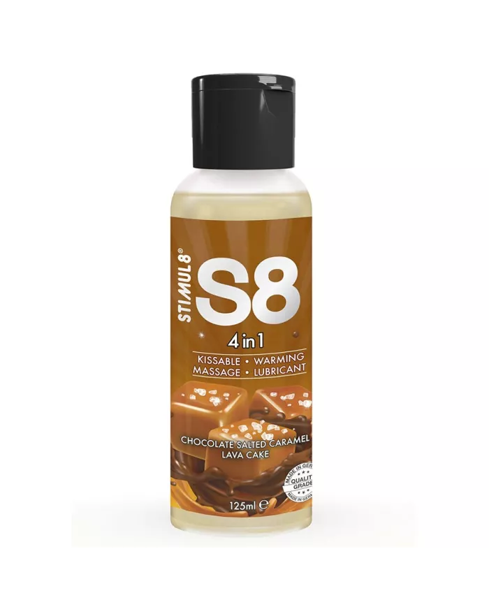 STIMUL8 - S8 LUBRIFIANT DESSERT 4 EN 1 CHOCOLAT ET CARAMEL SALÉ 125 ML STIMUL8 - S8 LUBRIFIANT DESSERT 4 EN 1 CHOCOLAT ET CARAMEL SALÉ 125 ML