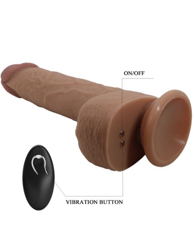 PRETTY LOVE - VIBRATEUR GODE RÉALISTE TOMMY 22.5 CM