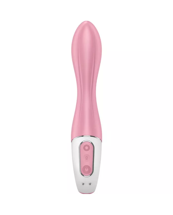 SATISFYER - VIBRATEUR POMPE A AIR 2 ROSE