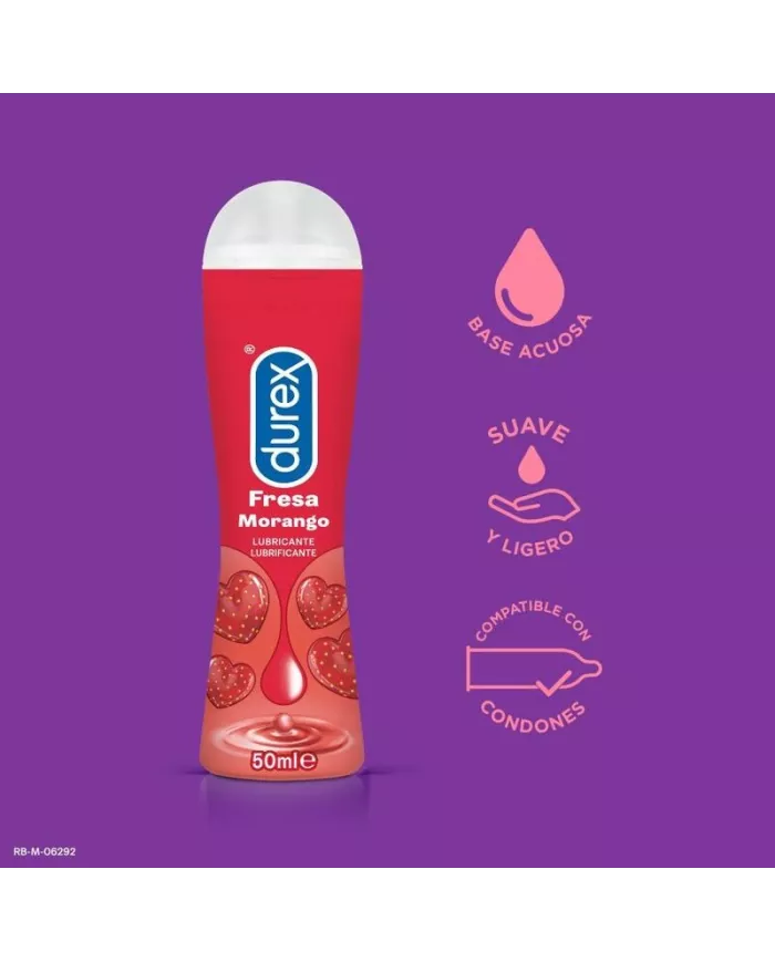 DUREX - JOUER FRAISE 50 ML DUREX - JOUER FRAISE 50 ML